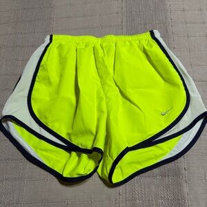 Nike Neon Yellow Dri-FIT Athletic Shorts